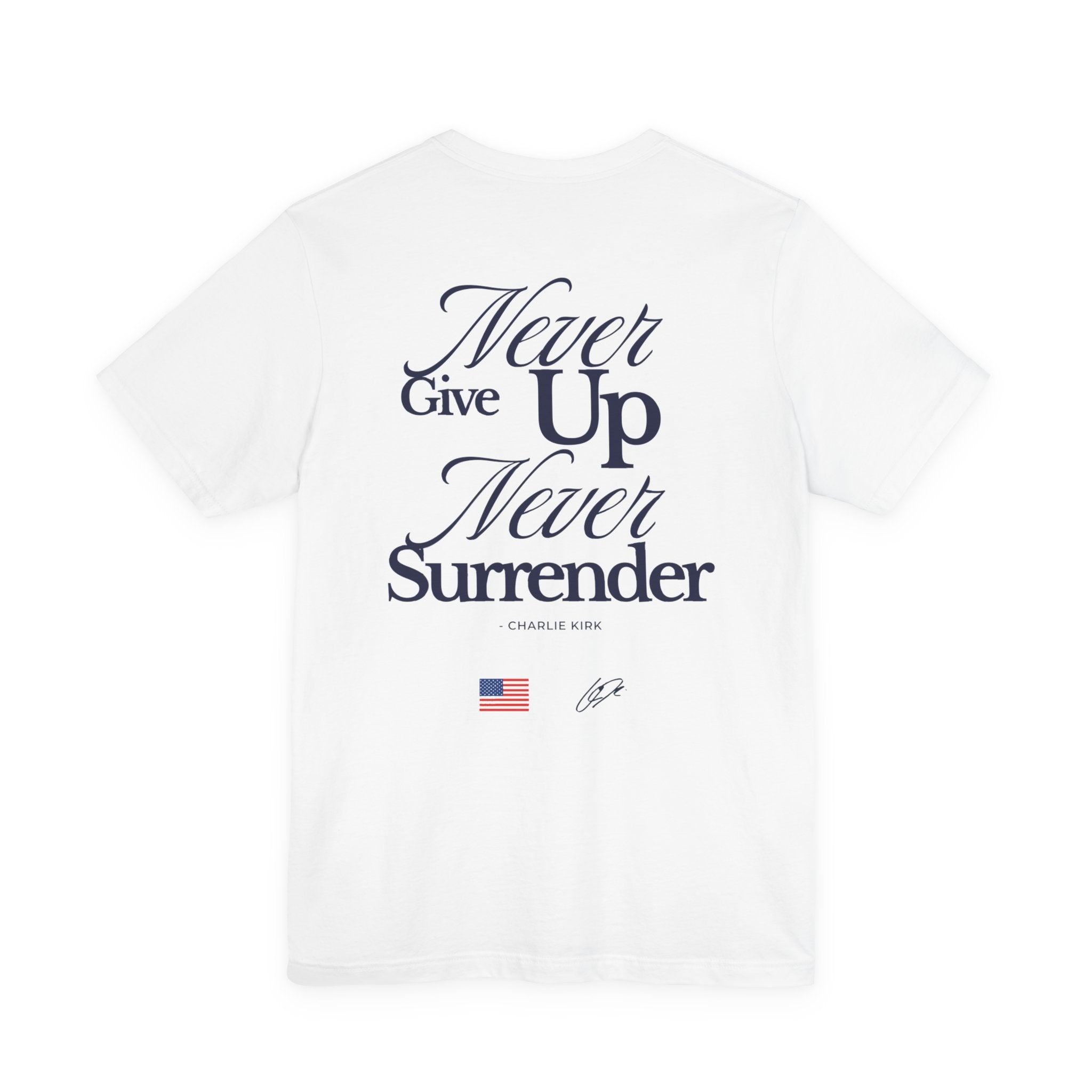CHARLIE "NEVER SURRENDER" WHITE