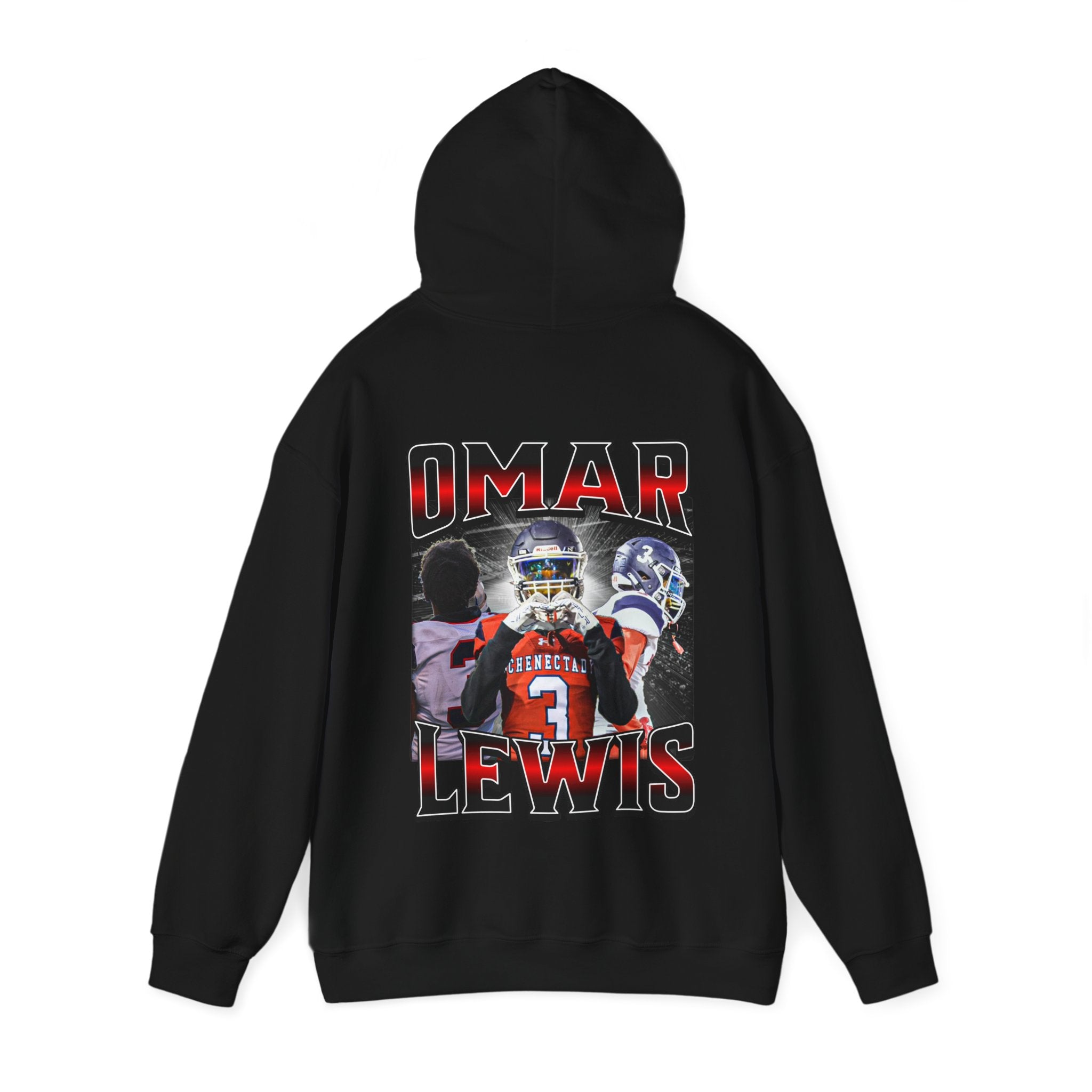 OMAR LEWIS - SUDADERA CON CAPUCHA
