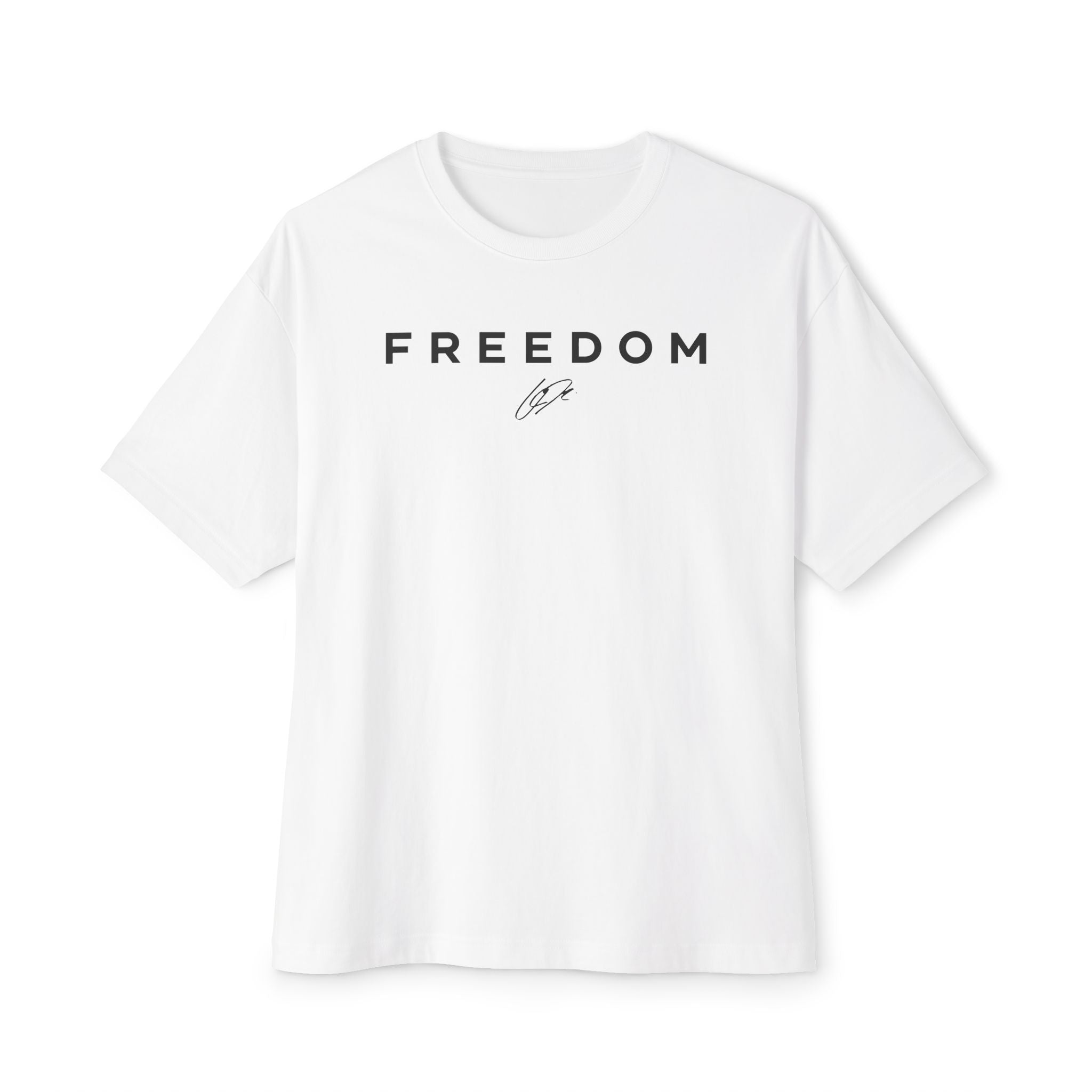 CHARLIE "FREEDOM" OVERSIZED WHITE