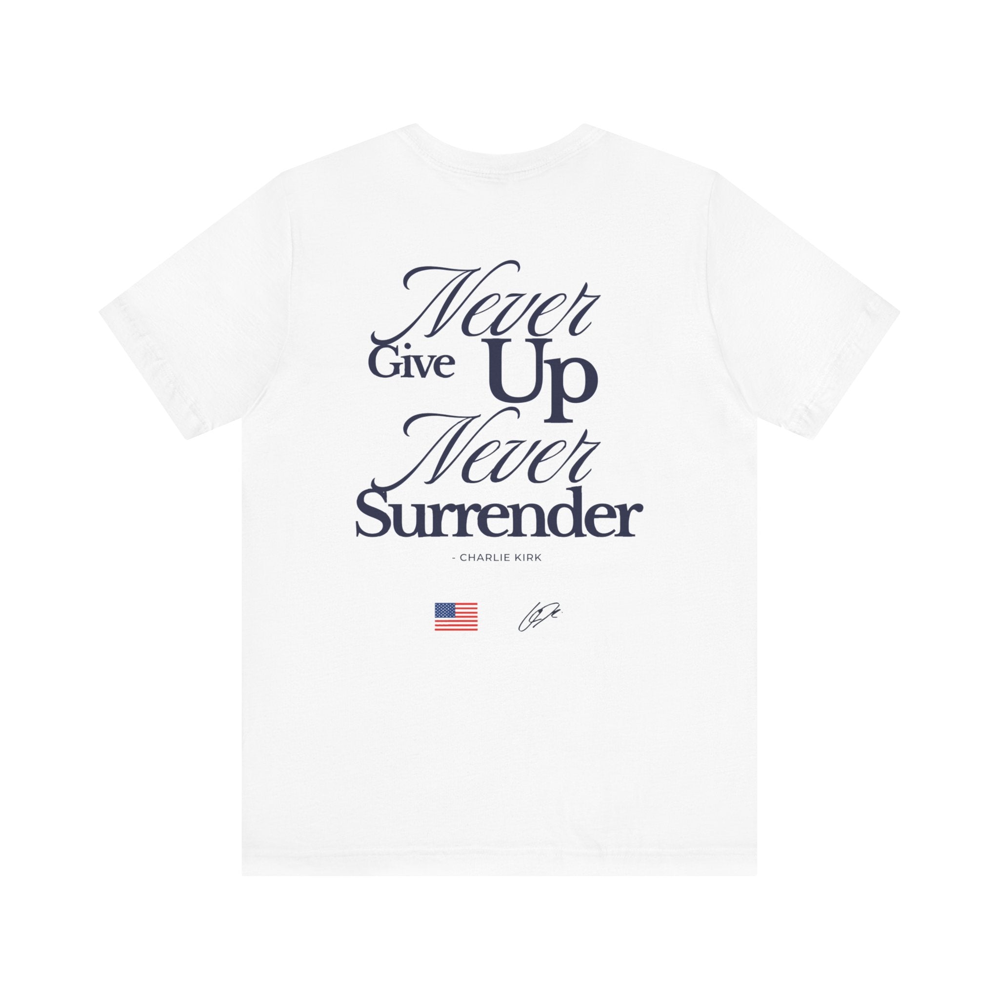 CHARLIE "NEVER SURRENDER" WHITE