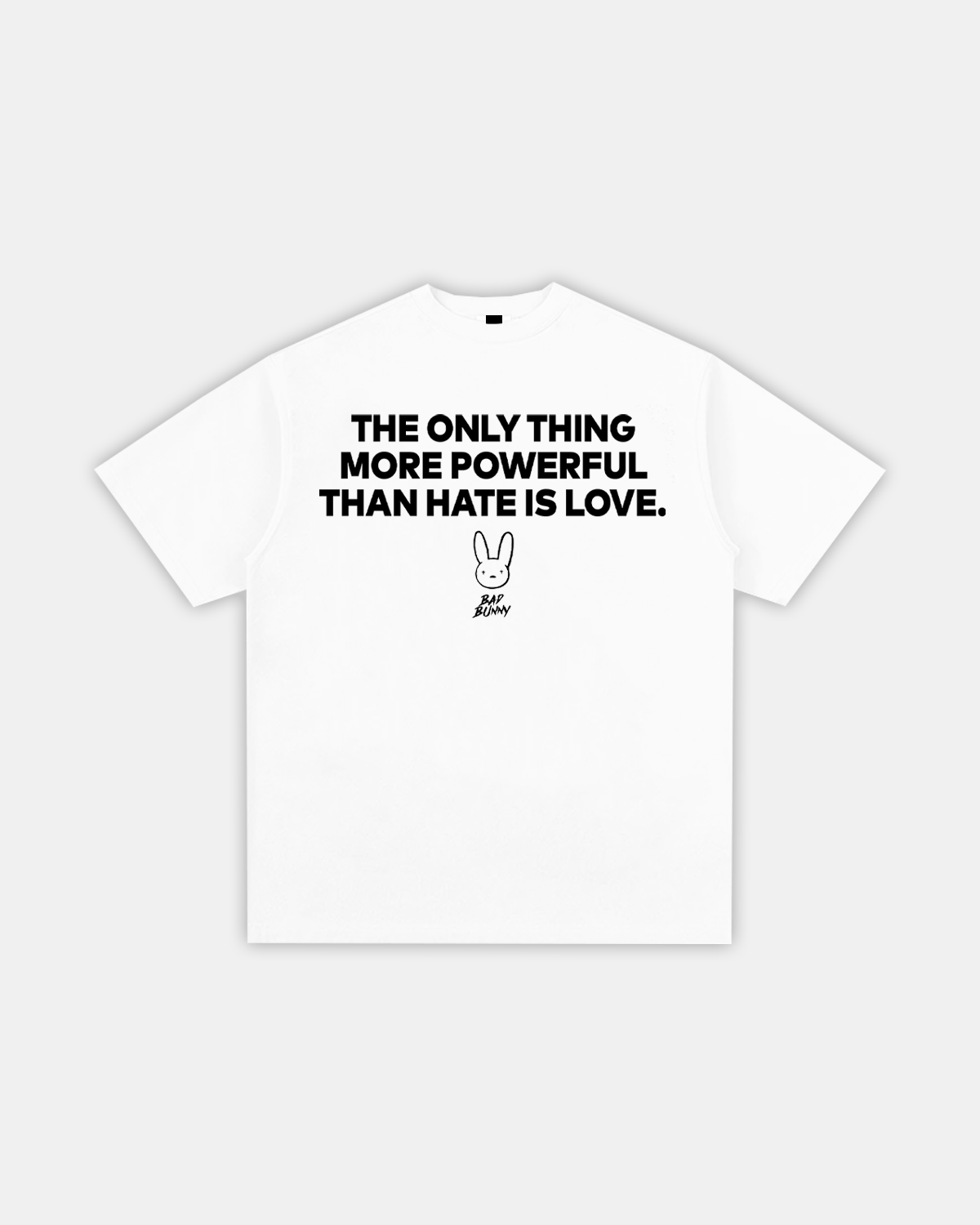 BAD BUNNY “LOVE > HATE” TEE