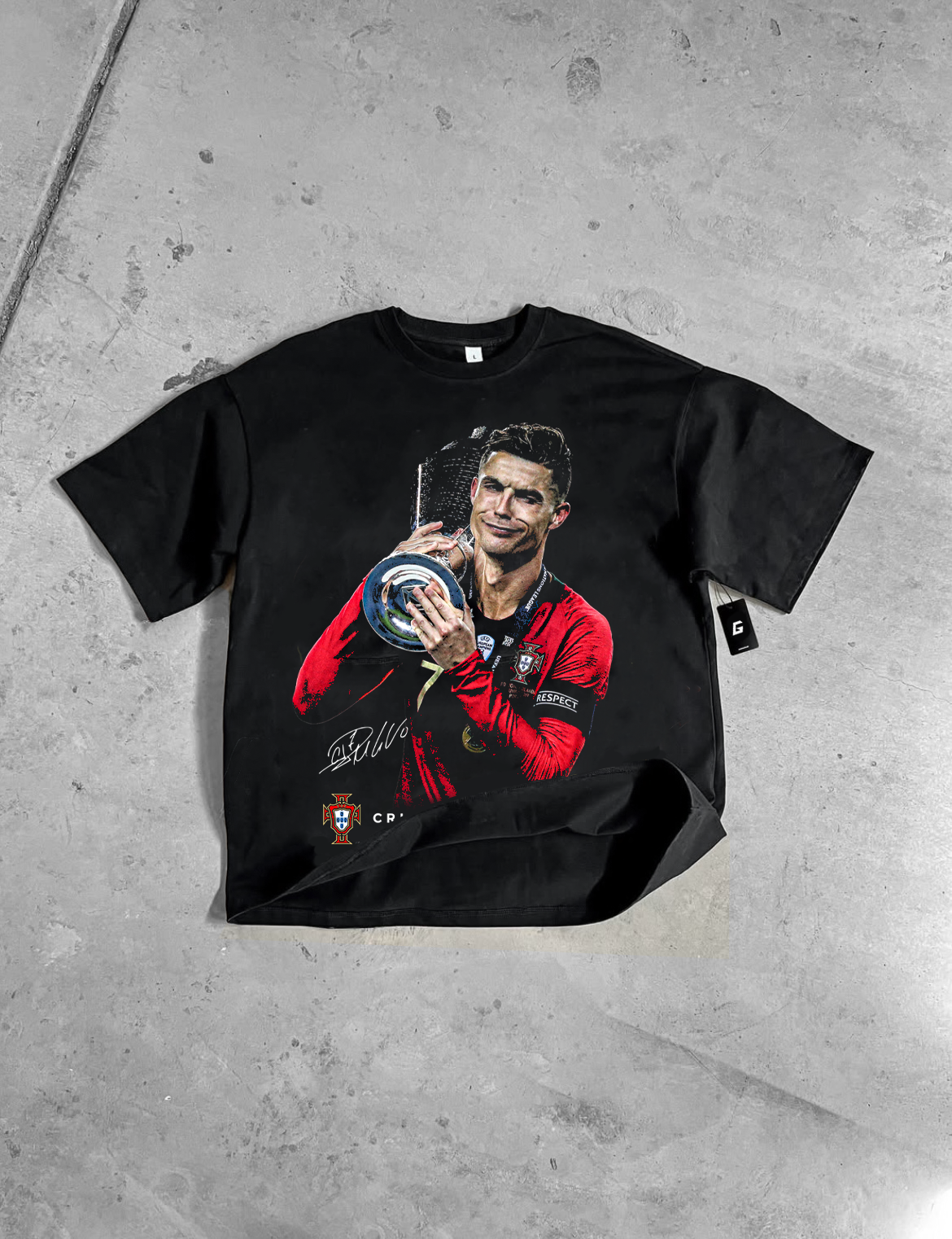 CR7 "NATIONS LEAGUE CHAMPS" TEE