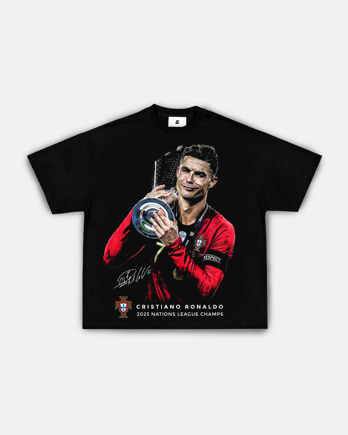 CR7 "NATIONS LEAGUE CHAMPS" TEE