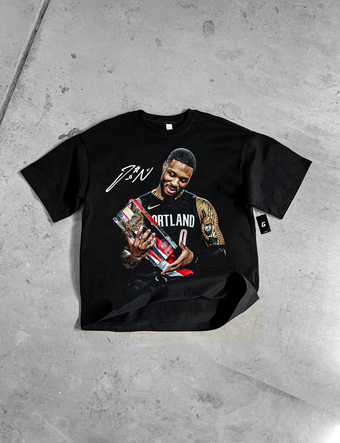 DAME LILLARD "3 POINT CHAMP" TEE