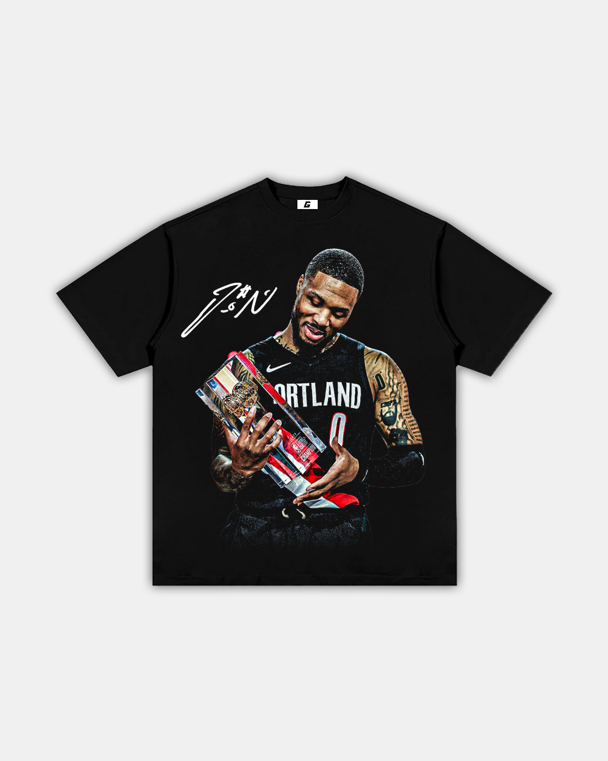 DAME LILLARD "3 POINT CHAMP" TEE
