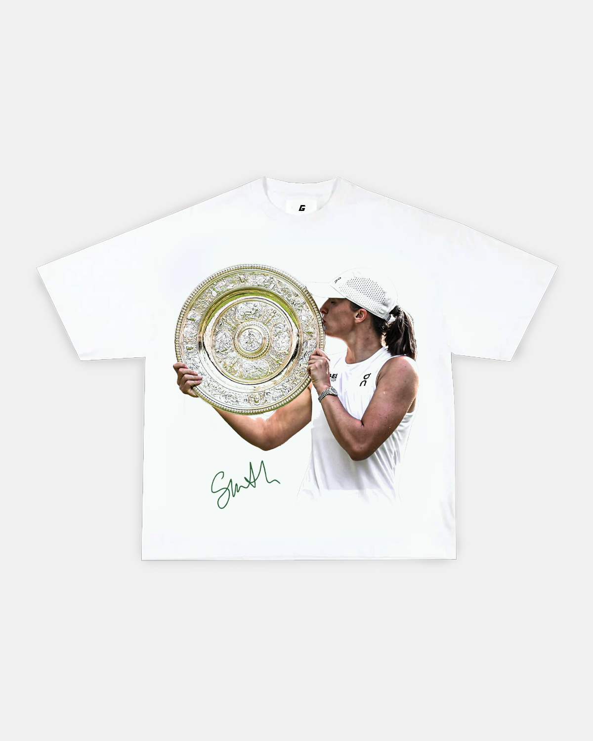 IGA SWIATEK "WIMBLEDON CHAMP" TEE