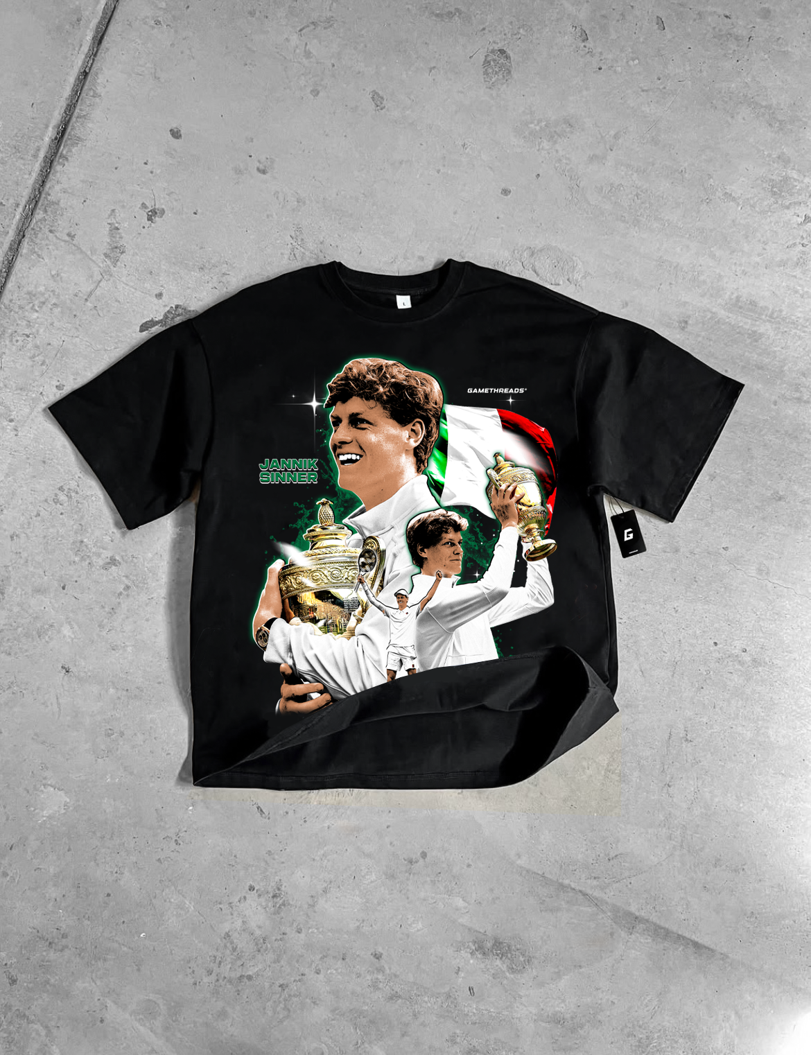SINNER "WIMBLEDON CHAMPION" TEE