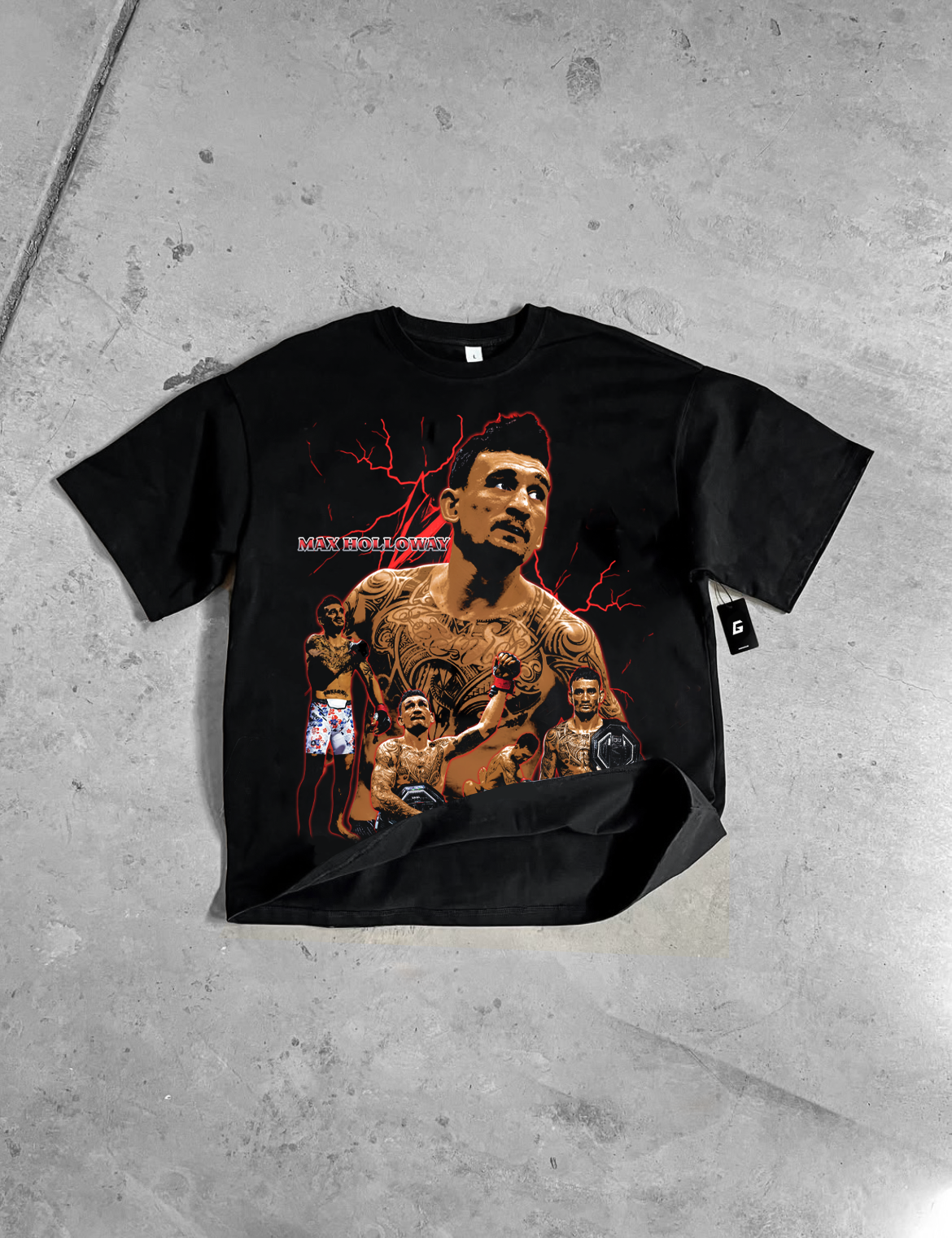 MAX HOLLOWAY "CHAMP" TEE