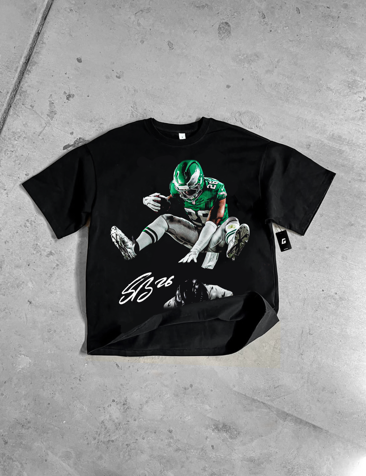 SAQUON "THE HURDLE" TEE