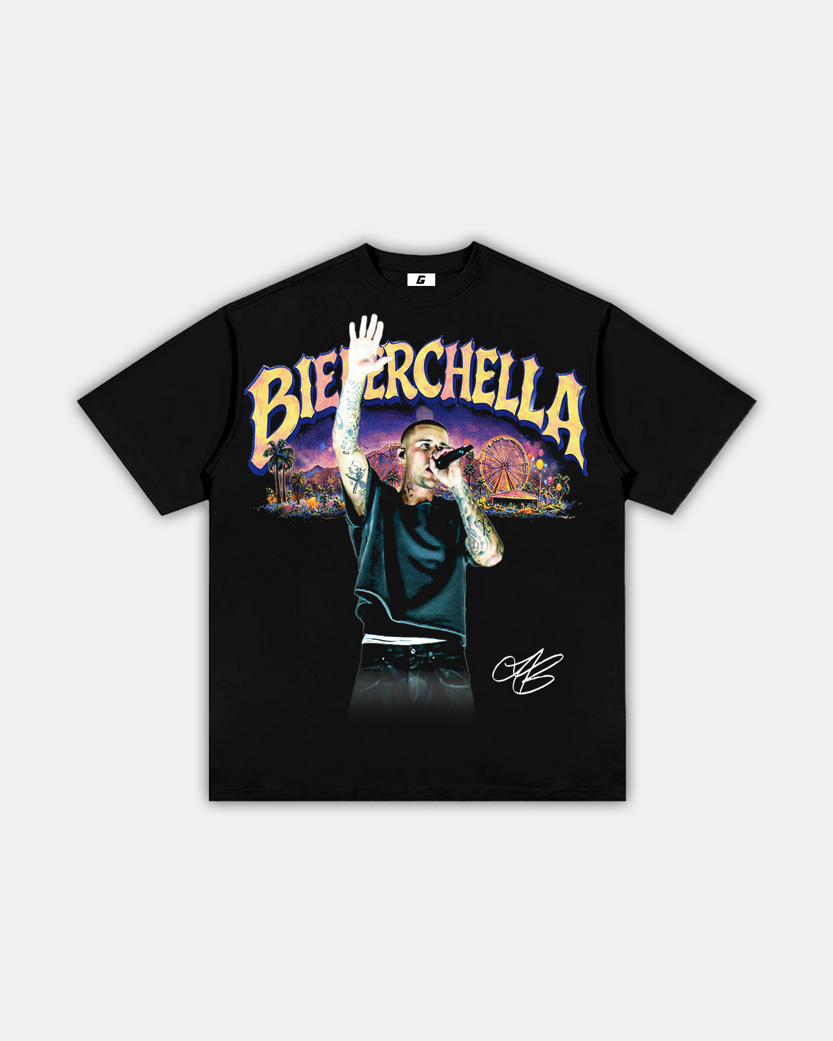 JUSTIN BIEBER "BIEBERCHELLA" TEE