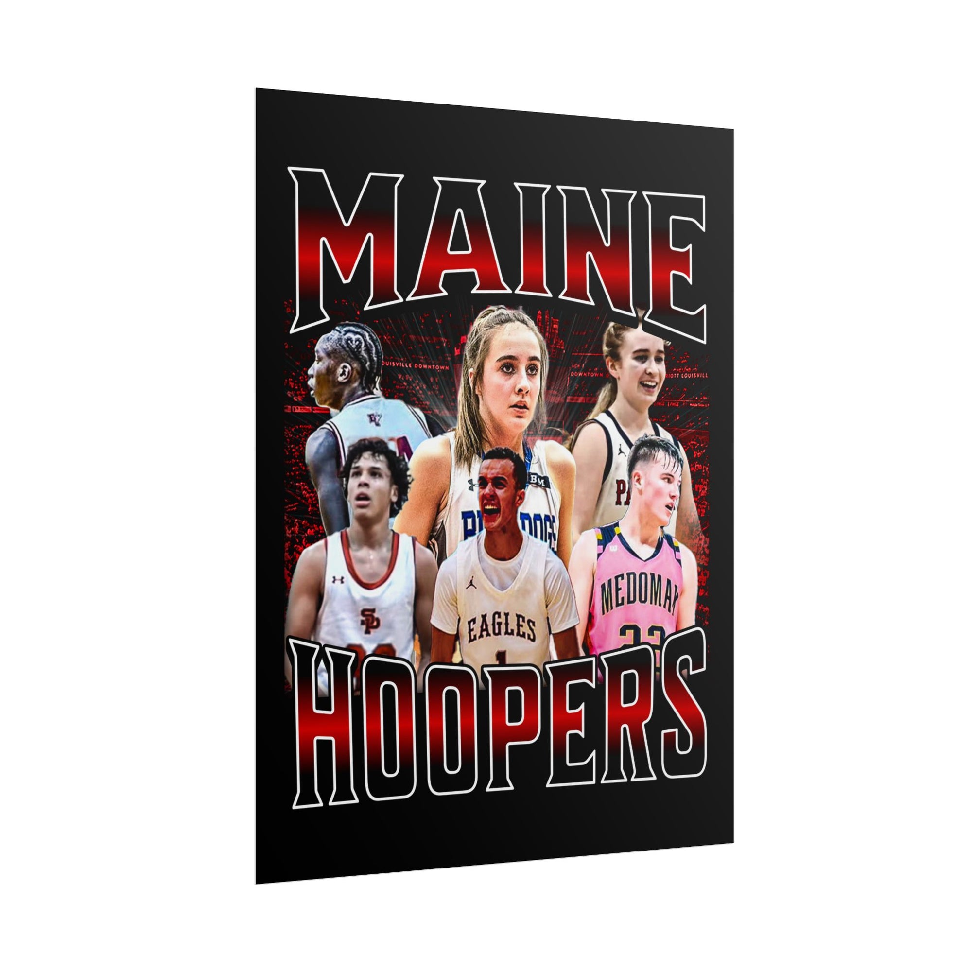 MAINE HOOPERS - CARTEL DE 24&quot;