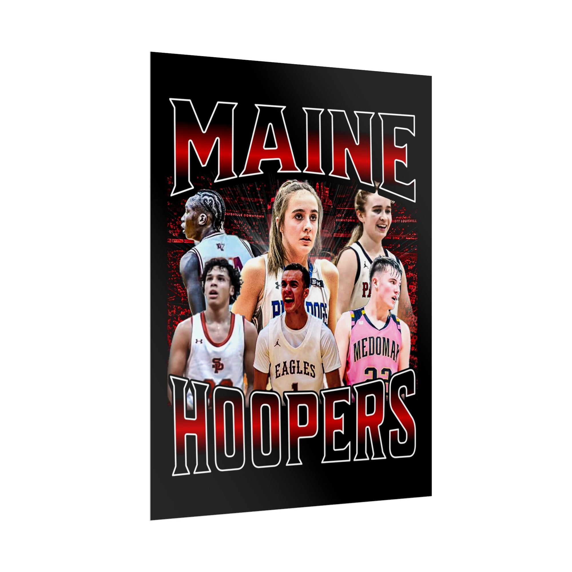 MAINE HOOPERS - CARTEL DE 24&quot;