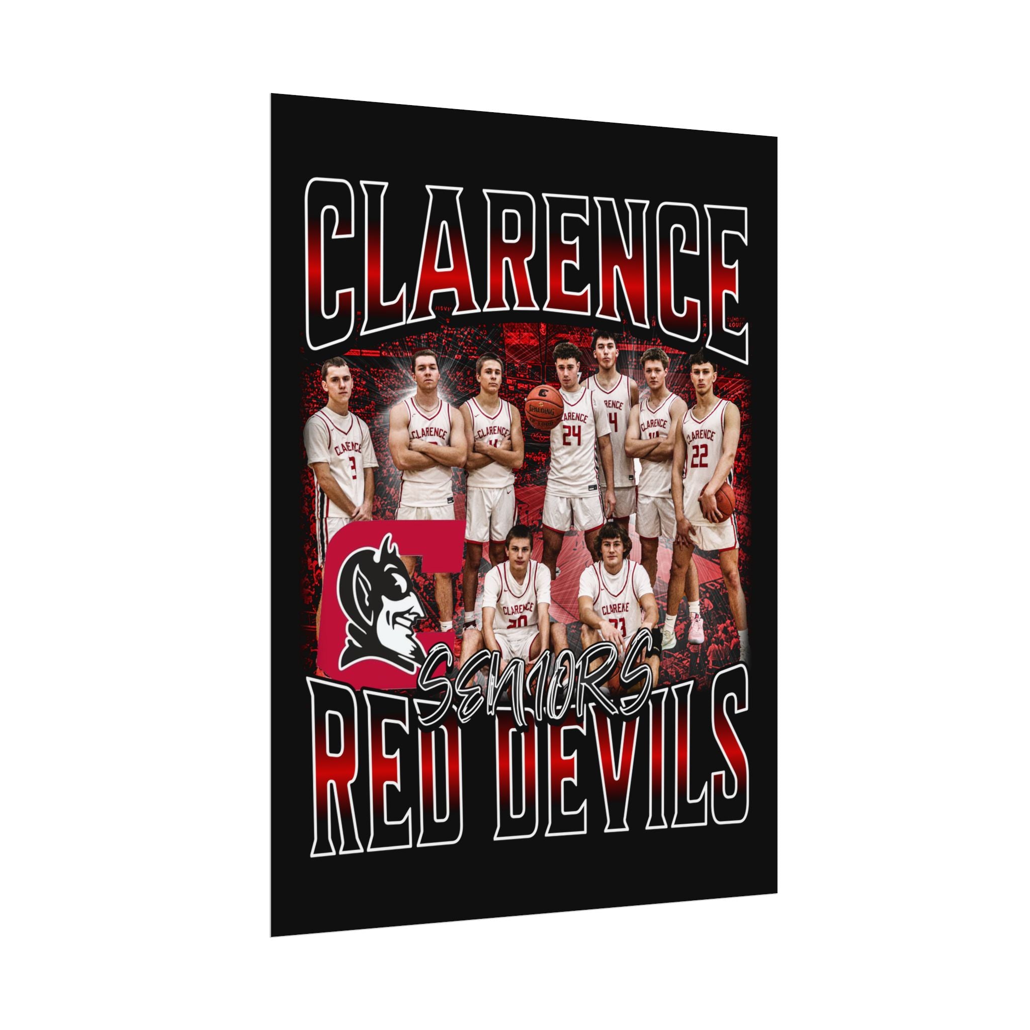 CLARENCE SENIORS - 24" POSTER