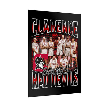 CLARENCE SENIORS - 24" POSTER