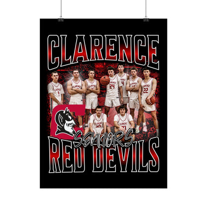 CLARENCE SENIORS - 24" POSTER
