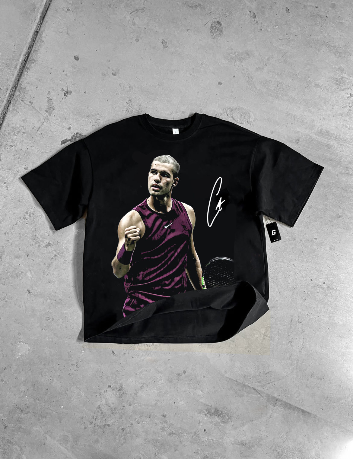 ALCARAZ "LOCKED IN" TEE