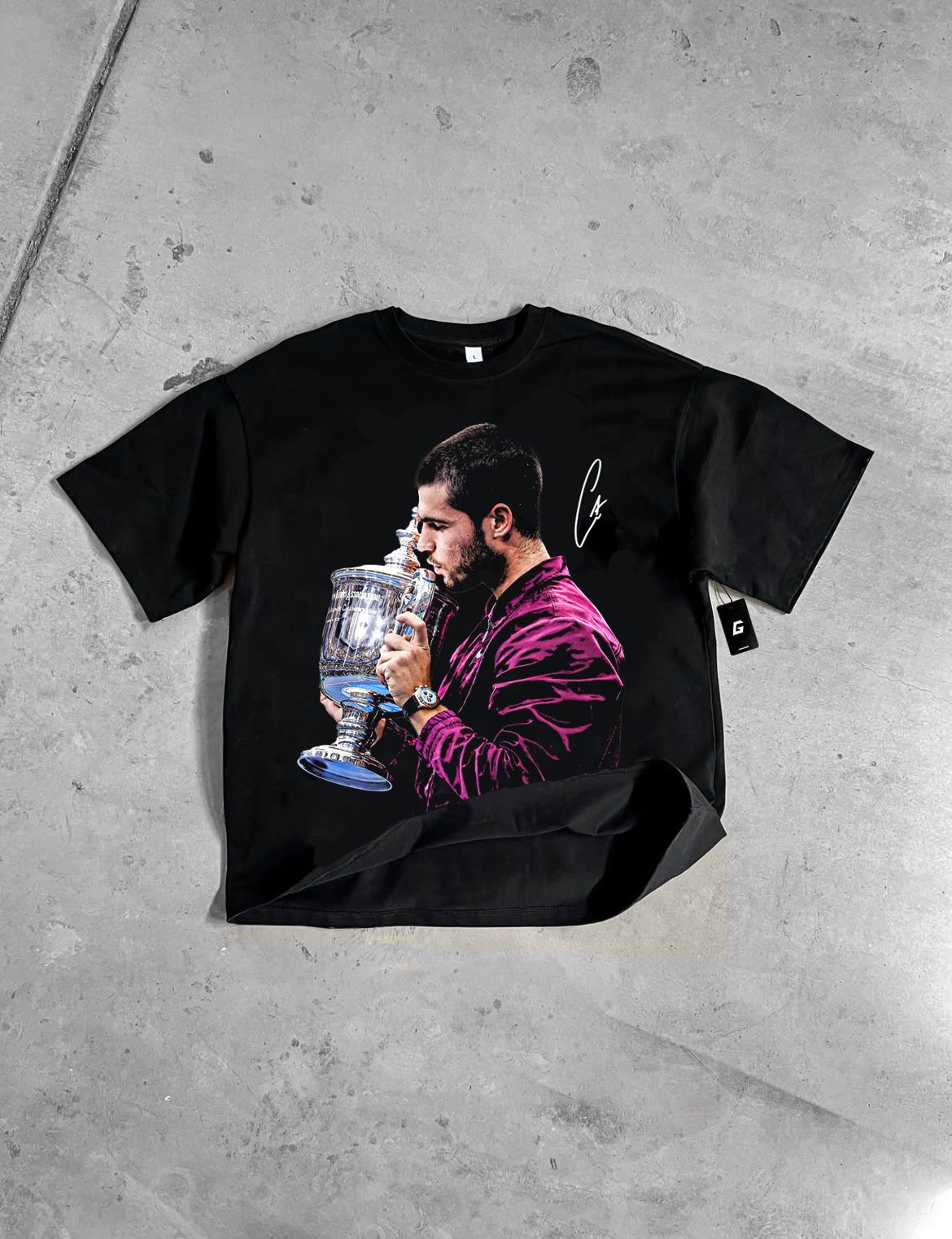 ALCARAZ " US OPEN CHAMP" TEE