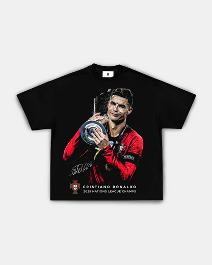 CR7 "NATIONS LEAGUE CHAMPS" TEE