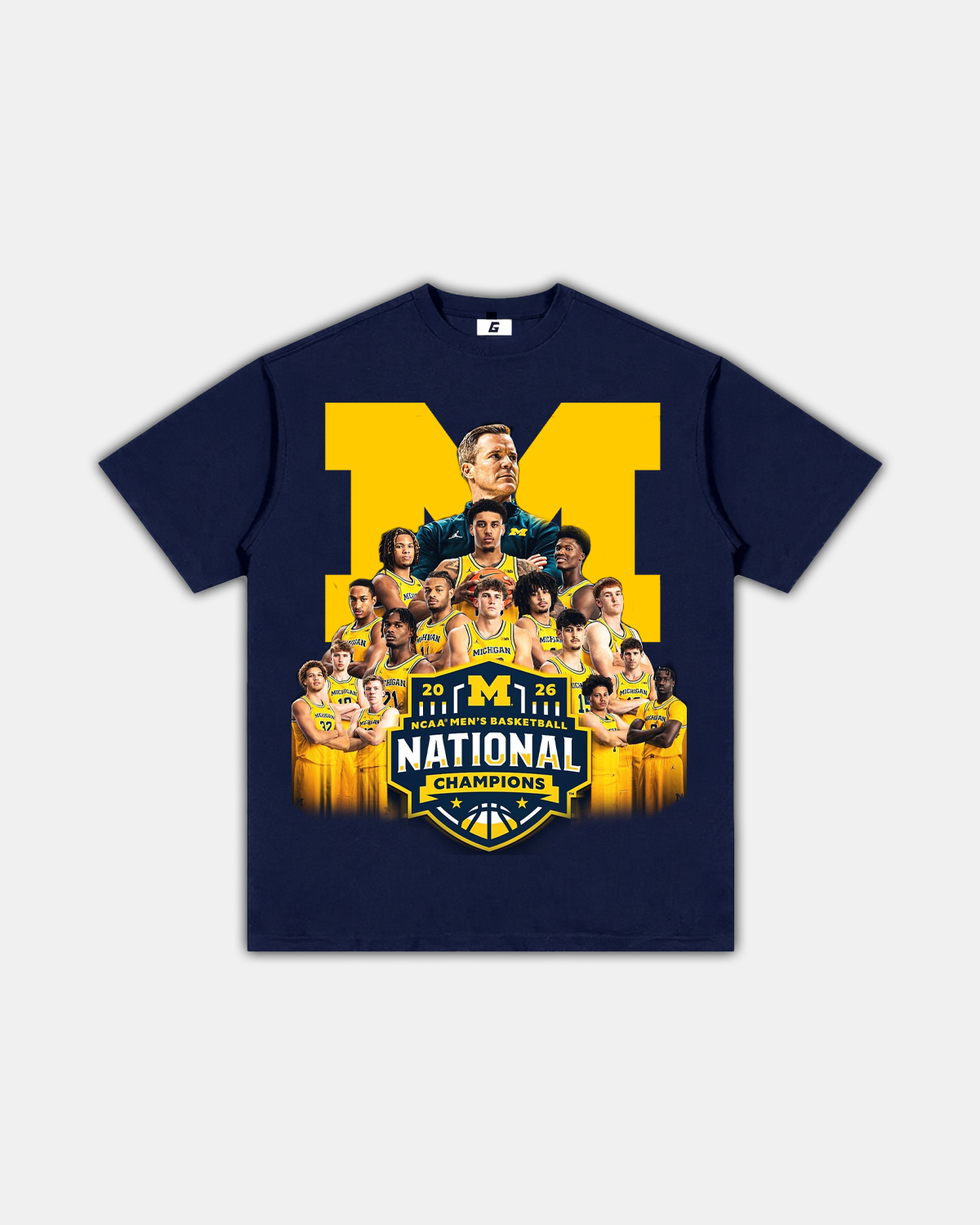 MICHIGAN "NATTY CHAMPS" TEE