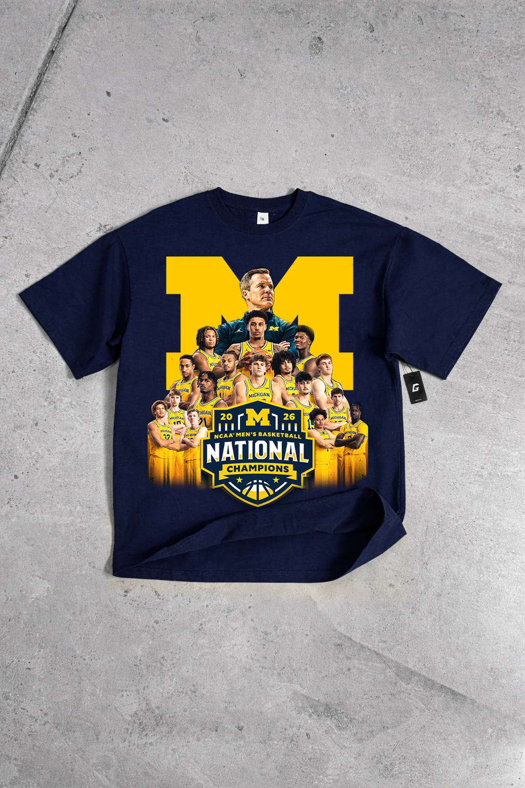 MICHIGAN "NATTY CHAMPS" TEE