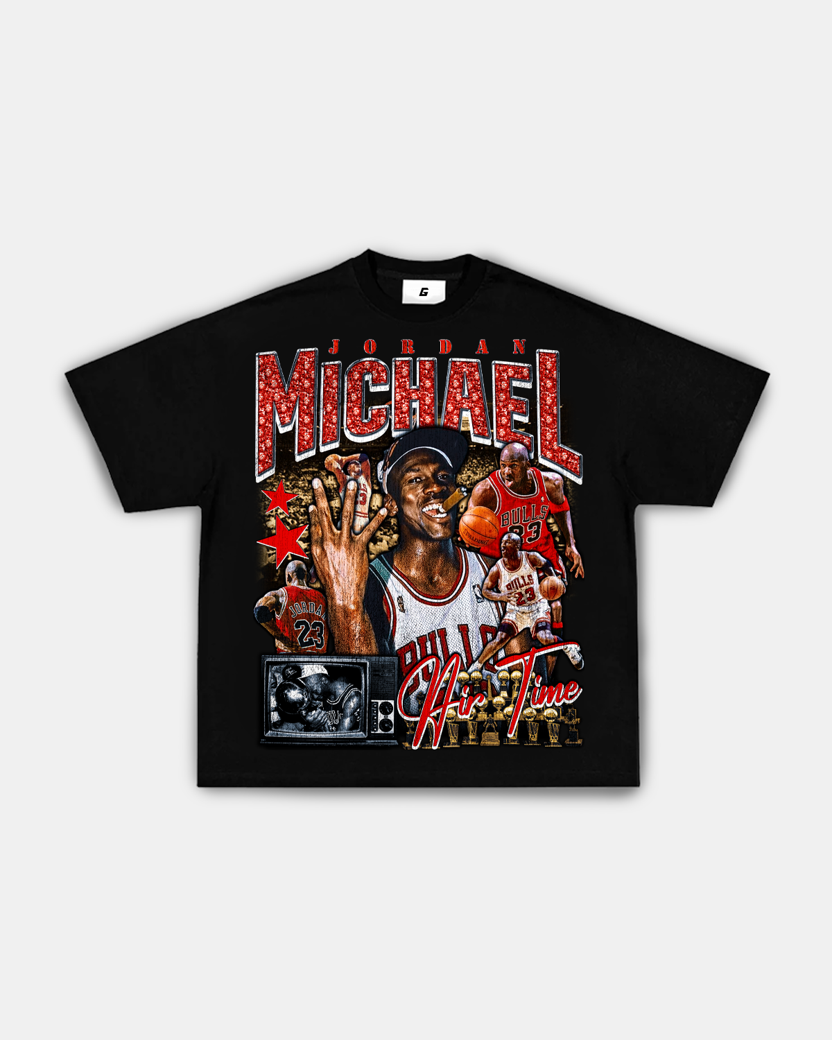 MICHAEL JORDAN "AIR TIME" TEE