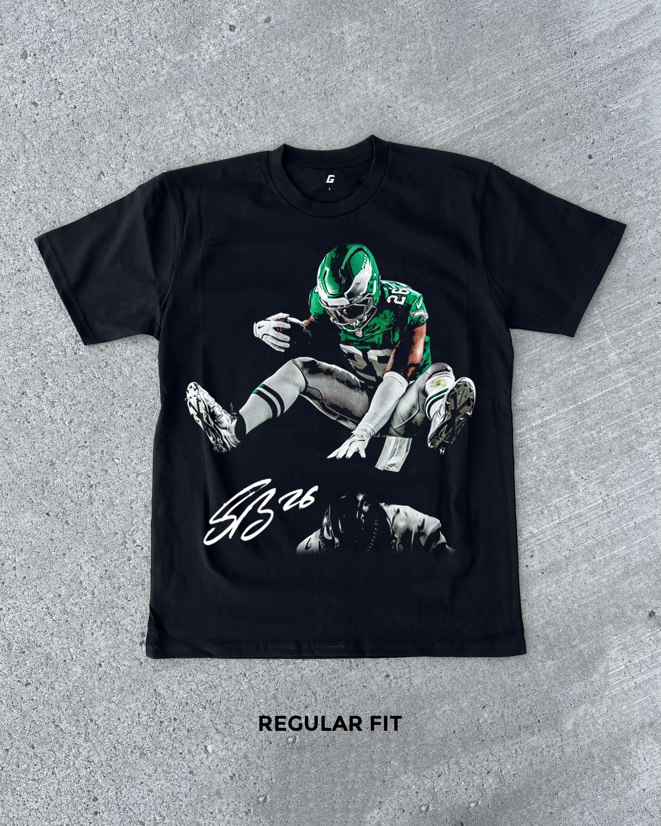SAQUON "THE HURDLE" TEE