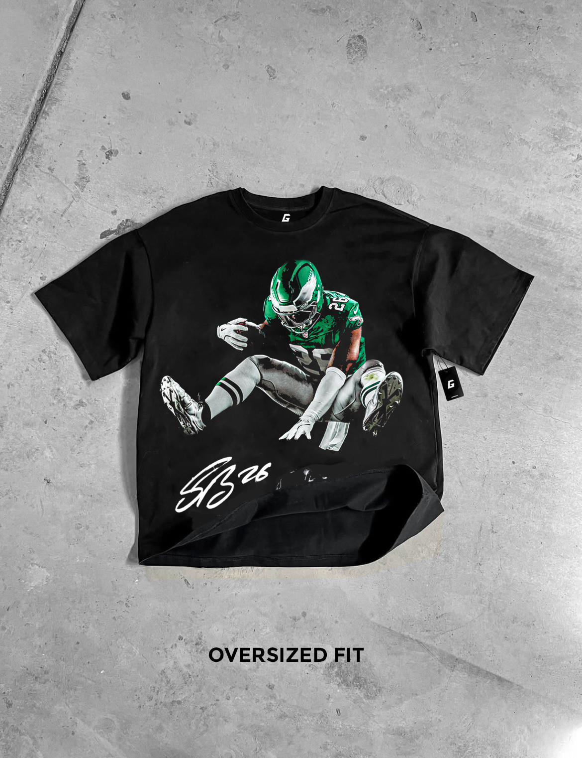 SAQUON "THE HURDLE" TEE