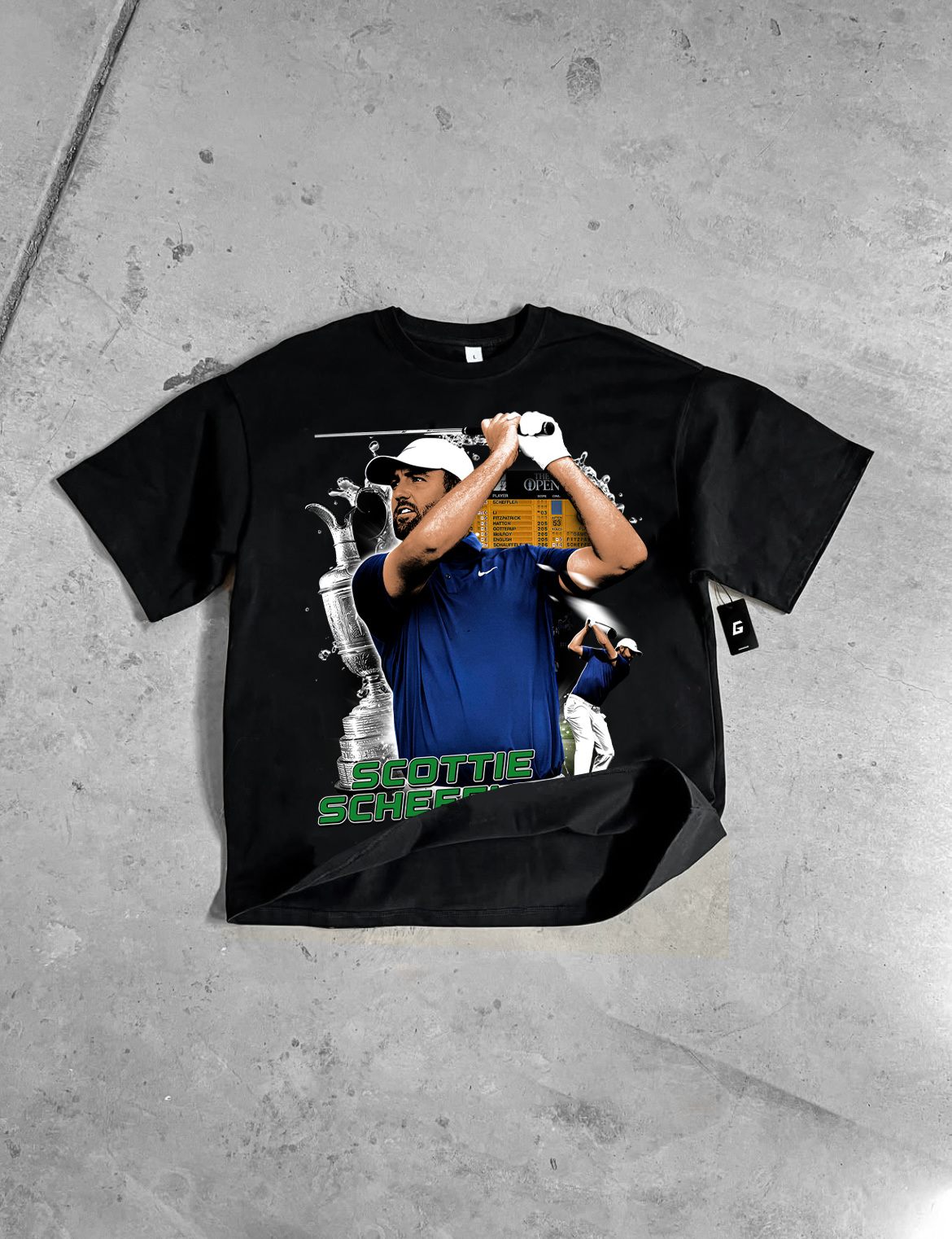 SCOTTIE "CHAMPION GOLFER OF THE YEAR" TEE